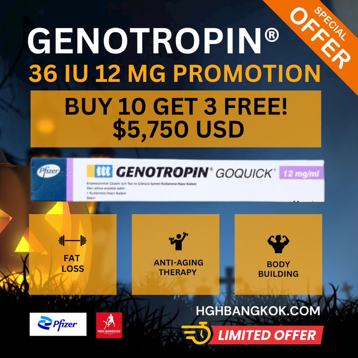 π Genotropin GoQuick Pen 36 IU (12 mg) Halloween 10 + 3 FREE Special!