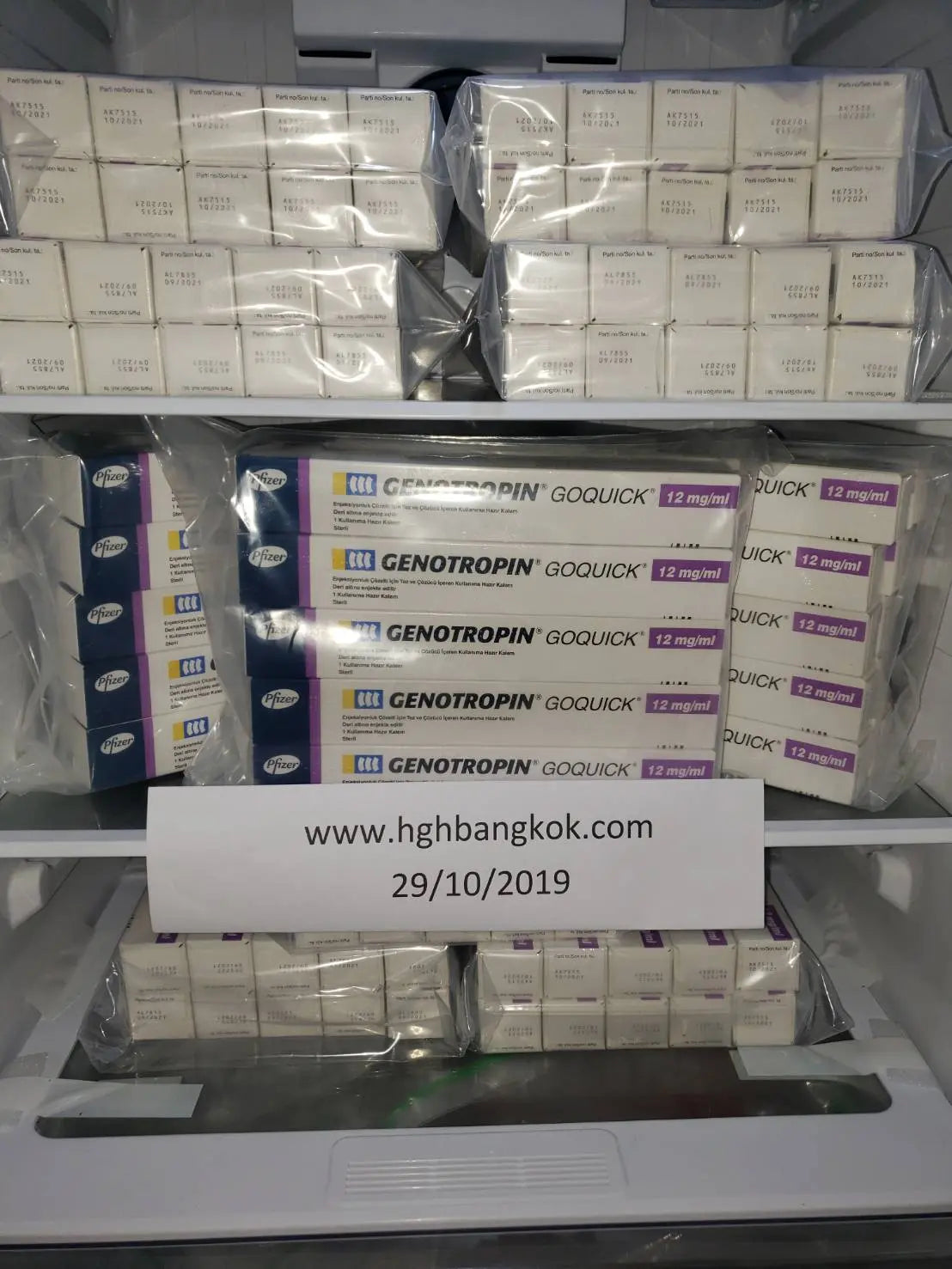 New batch of Genotropin! Do you want to place an order? 2 days left until the end of the halloween promotions! HGH Bangkok