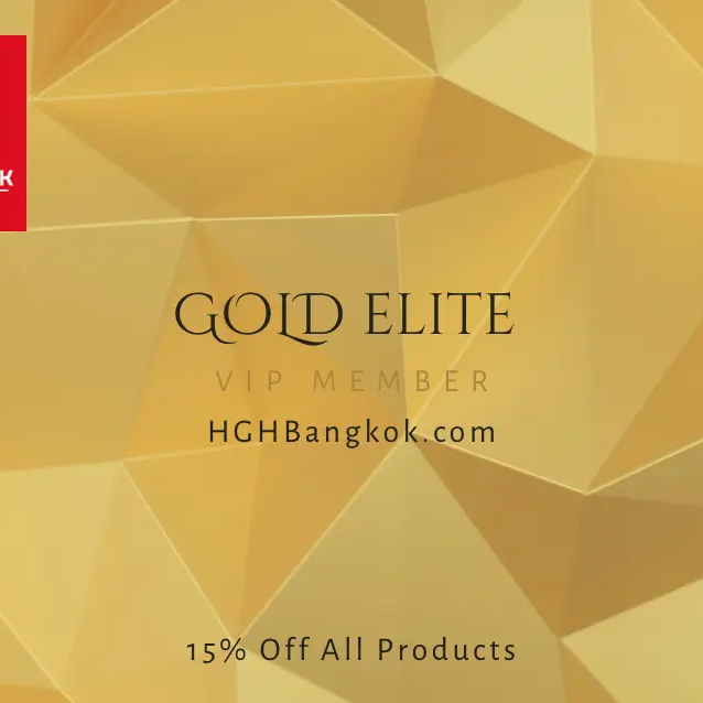 HGH loyaliteitsprogramma-beloningen! Word lid van het VIP-programma van HGH Bangkok.