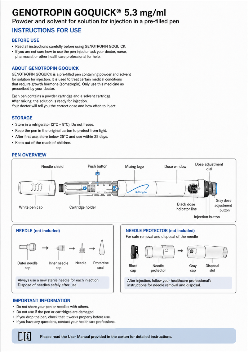 How to Inject Genotropin 16 IU: Step-by-Step Instructions for Use