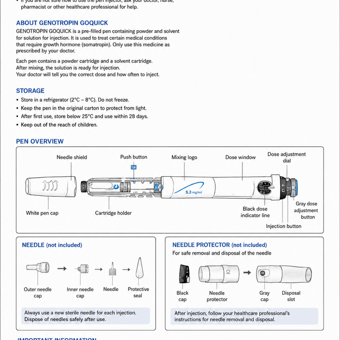 How to Inject Genotropin 16 IU: Step-by-Step Instructions for Use
