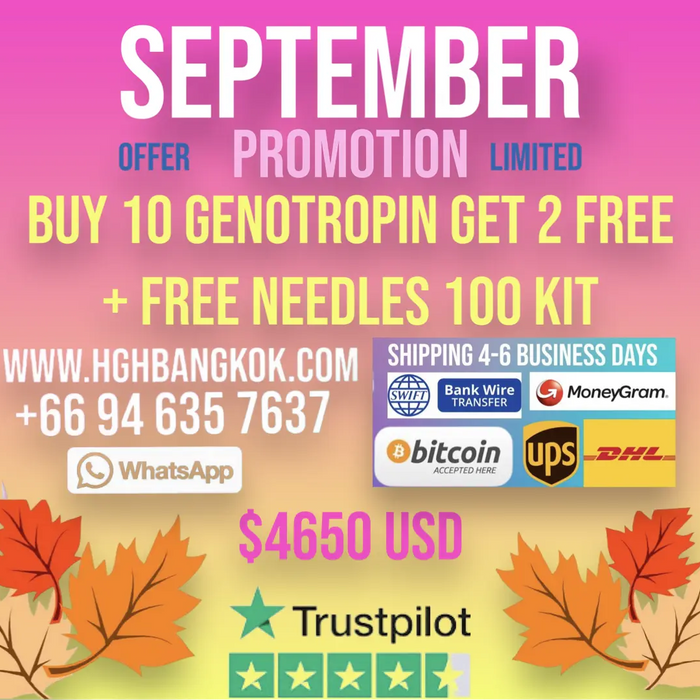 Septemberactie van HGHBangkok.com