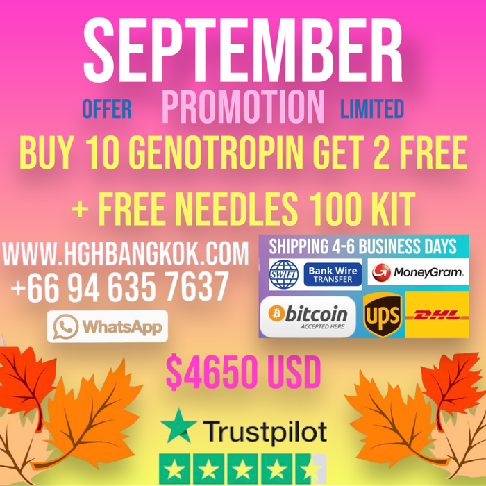 September promotion from HGHBangkok.com