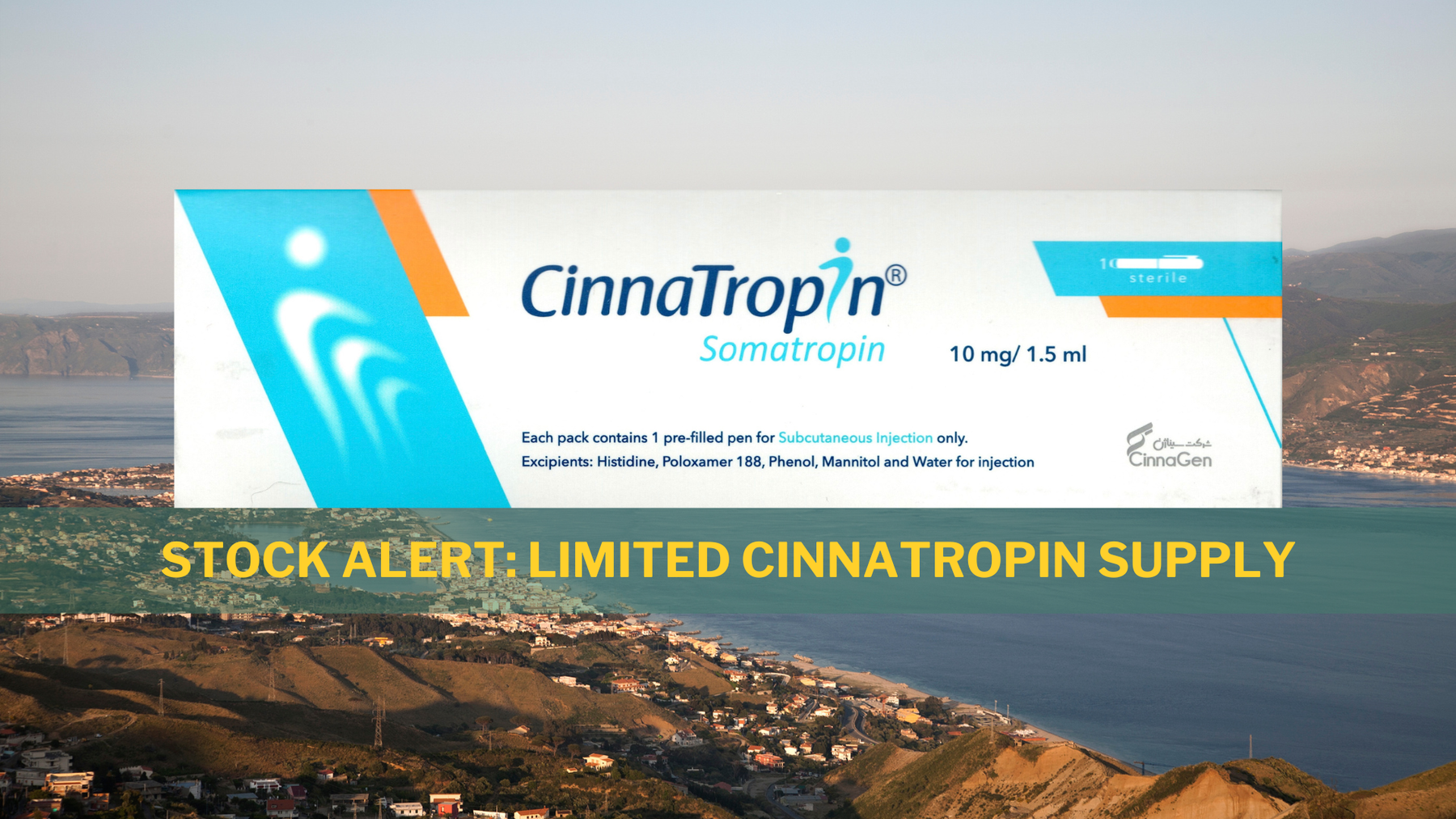 Cinnatropin Supply Alert: Iranian HGH Shipments Affected by the Strait of Hormuz Crisis