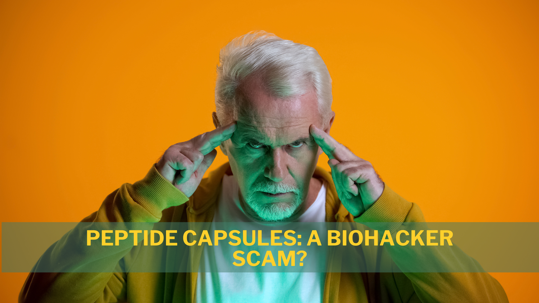PEPTIDE CAPSULES: A BIOHACKER SCAM?