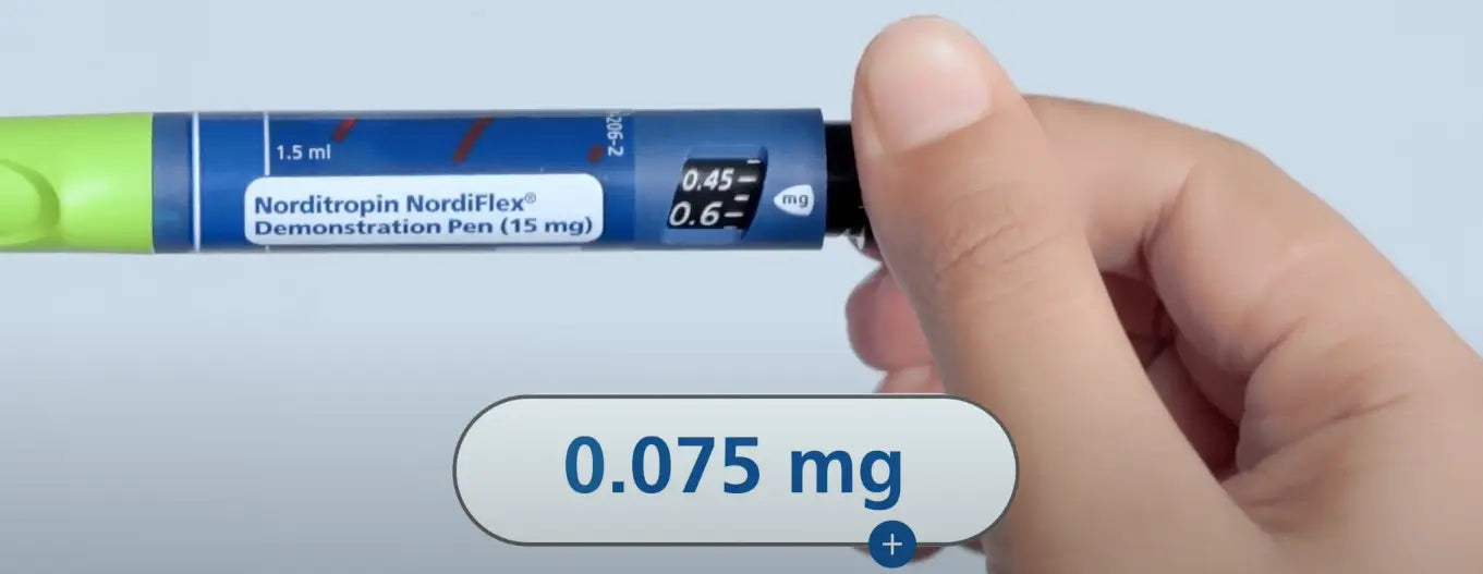 How to use Norditropin Nordiflex HGH pens? Step by step activation instruction