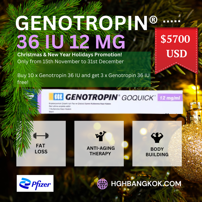 Buy 10x Genotropin GoQuick 36 IU 12 mg Get x 3 Genotropin GoQuick 36 IU 12 mg Free!