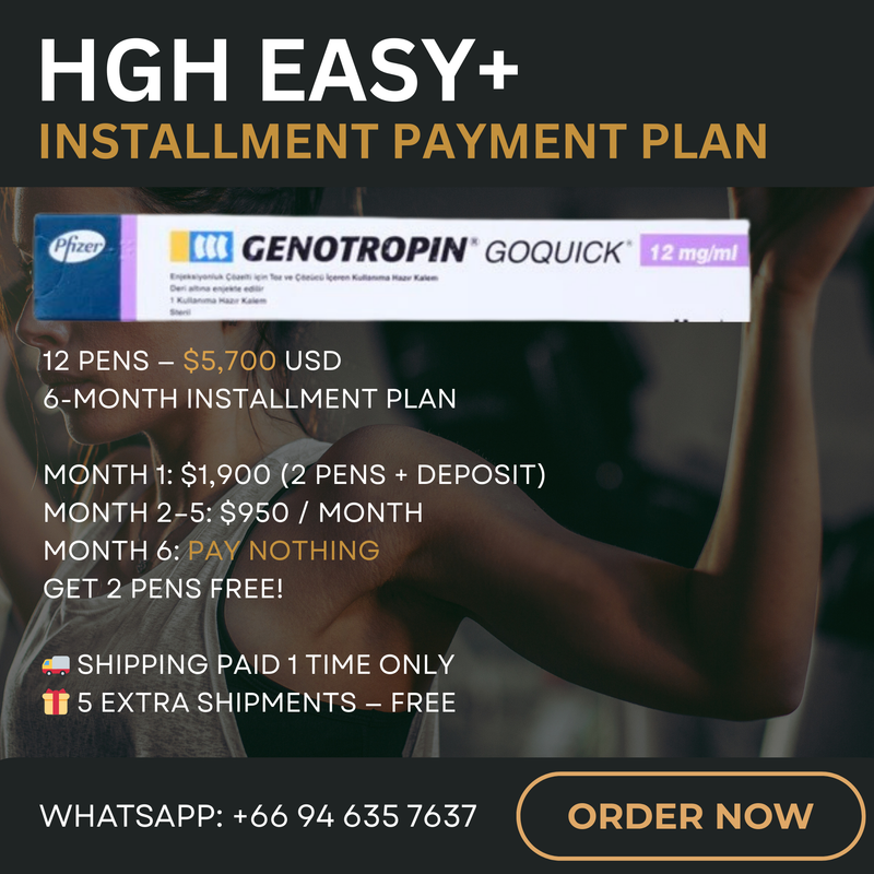 Genotropin 36 IU GoQuick - HGH Easy+ Installment Payment Plan