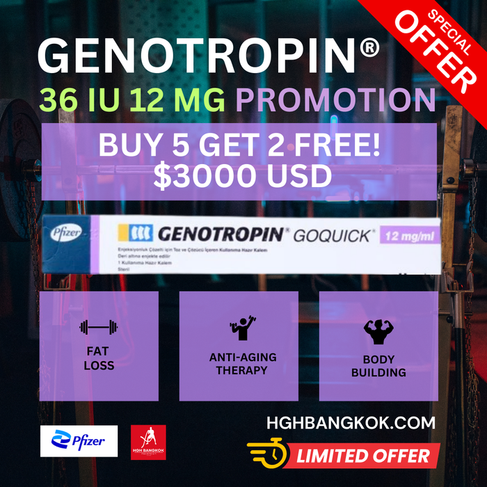 Promotion! Buy 5, Get 2 Free on Genotropin GoQuick 12 mg 36 IU