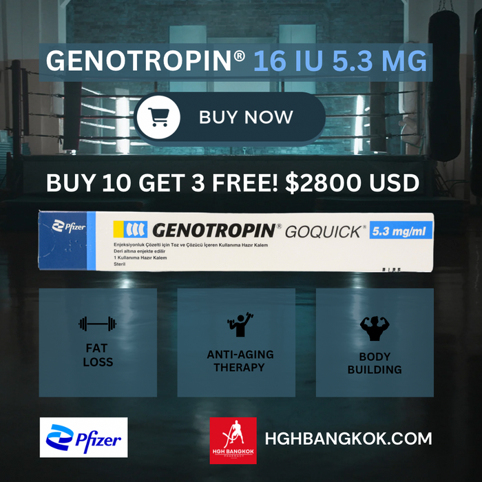 Promotion! Buy 10, Get 3 Free on Genotropin GoQuick 5.3 mg