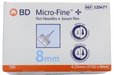 BD Micro-Fine 0.25mm (31G) x 8mm (HGH Needles)