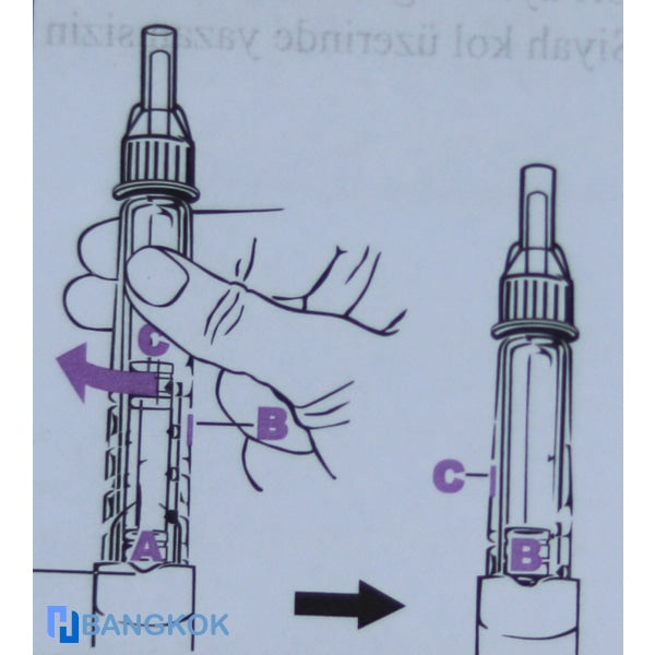 ปากกา Genotropin Goquick (ฮอร์โมนการเจริญเติบโตของมนุษย์ Hgh Somatropin) การบำบัดด้วยการฉีด Hgh สำหรับผู้หญิงและผู้ชาย +
